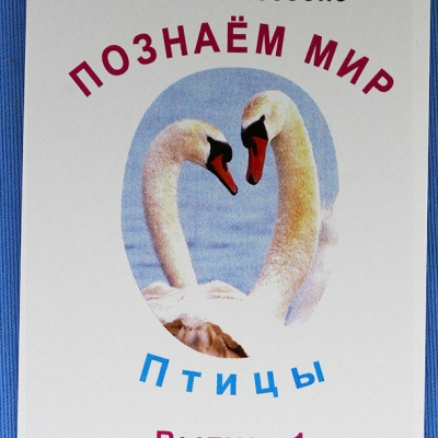 Комплект учебного пособия для дошкольников Познаём мир Птицы 1 выпуск