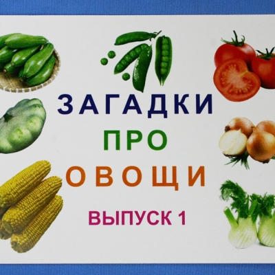 Купить Комплект учебного пособия для дошкольников Загадки про овощи выпуск 1